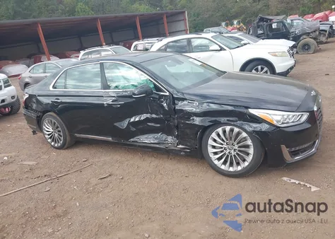 2017 Genesis G90 3.3T Premium z USA, uszkodzony, nr VIN KMHG34JA2HU033165